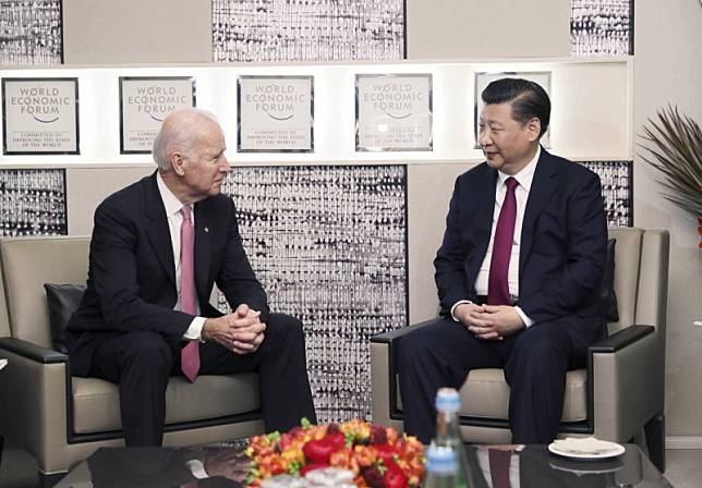 美國總統拜登（左）與中國總書記習近平（右）。（資料照）   圖：翻攝新華社