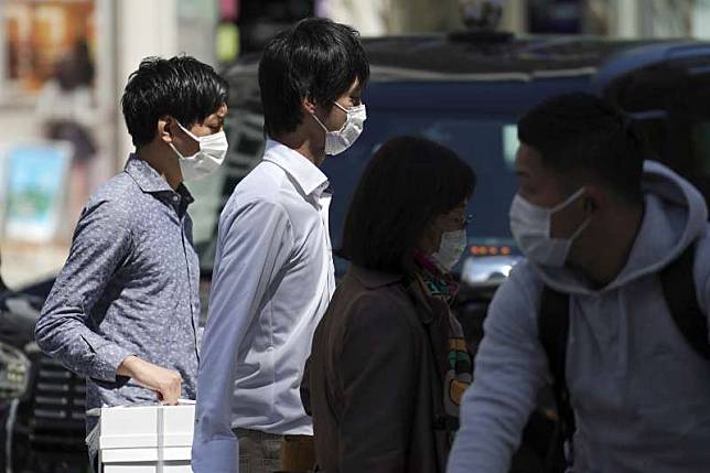 日本新冠肺炎疫情持續惡化，不少民眾因疫情而失業。（AP）