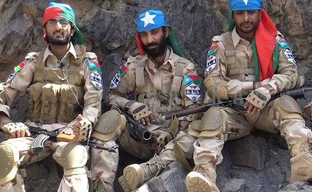 巴基斯坦外交部表示，巴基斯坦今天在伊朗境內發動襲擊，圖中為巴基斯坦分離主義團體俾路支解放軍。(圖取自推特)