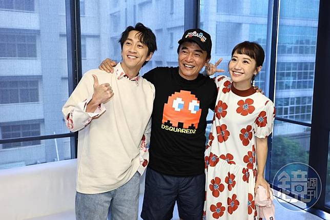 陳漢典（左起）、吳宗憲、Lulu入圍金鐘綜藝節目主持人獎。