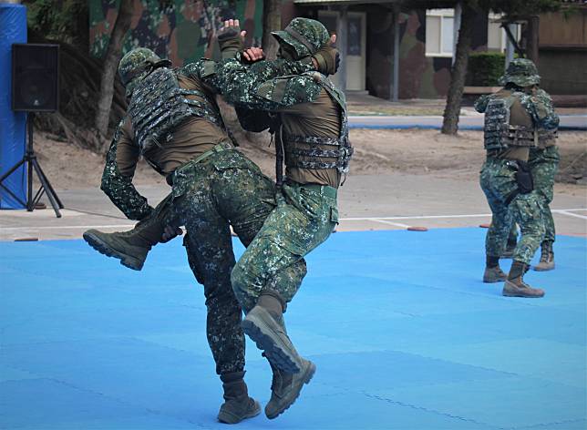 台灣的陸軍海龍蛙兵特種部隊，戰力精良。圖：沈聰榮