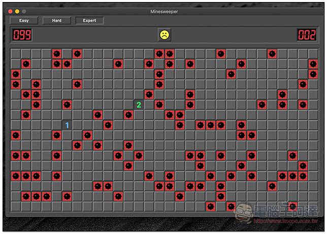 Minesweeper ,截圖 2019 09 02 上午9 19 09