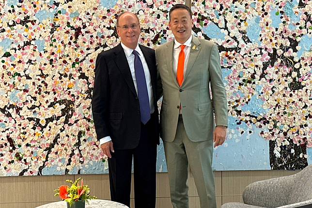 เศรษฐา พบผู้บริหาร Blackrock