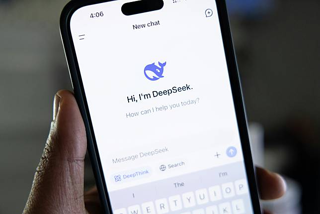 中國人工智慧(AI)新創公司DeepSeek。(Unsplash圖庫)