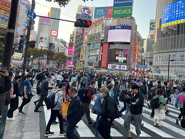 日本近年來觀光業熱絡、企業獲利創高，經濟後市受到矚目。（圖：張佳琪攝）