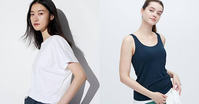 Uniqlo AIRism台灣熱賣單品8選：涼感短T、Bra Top是夏日救星，無痕內褲超透氣又好穿！