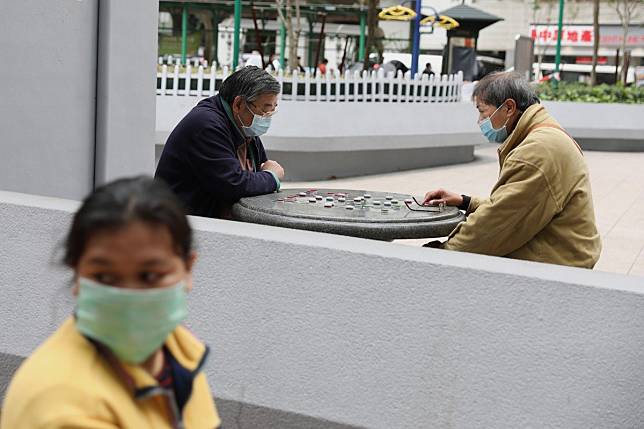 Hong Kong has limited public gatherings to four people to ensure social distancing. Photo: Nora Tam