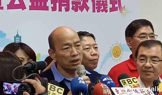 討債專家董念台今日表示，他不認為高雄市長韓國瑜是一個壞人，但可以確定韓是很會玩算計的「詐炮」。   圖：孫家銘攝（資料照片）