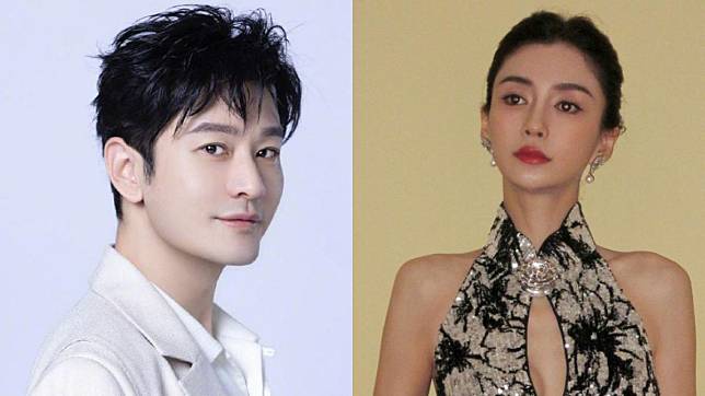 黃曉明、Angelababy。（圖／黃曉明、Angelababy微博）