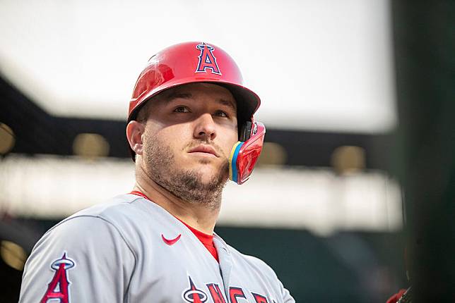 Mike Trout。（達志影像資料照）