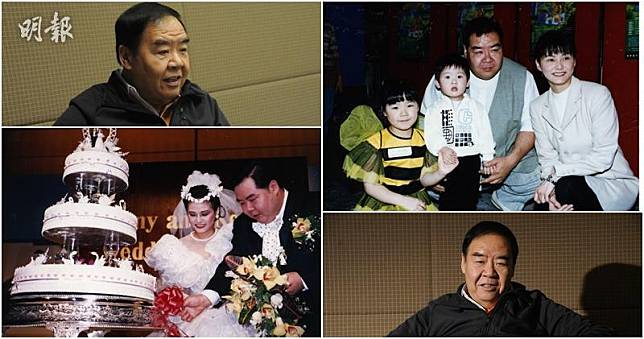 鄭則仕和老婆林燕明結婚27年，二人恩愛如昔。（孫華中攝/資料圖片）