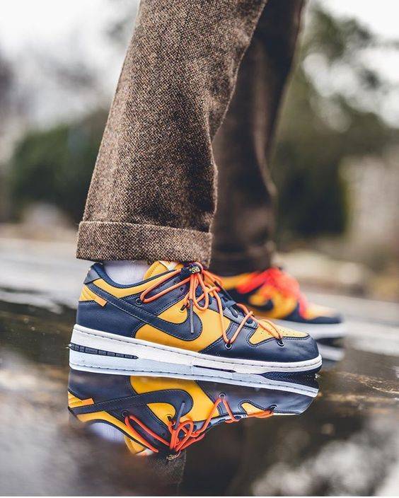 Off-White x Nike Dunk Low 圖片來源：<a href=