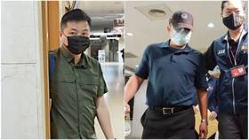 時任核二廠經理劉水苔(右)、課長宋俞(左)，因涉嫌收受廠商賄賂，各諭知50萬元、30萬元交保。呂志明攝