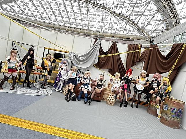 12位日本人氣Coser 17日出席「COSMOS創作攝影展」。（圖／COSMOS創作攝影展提供）
