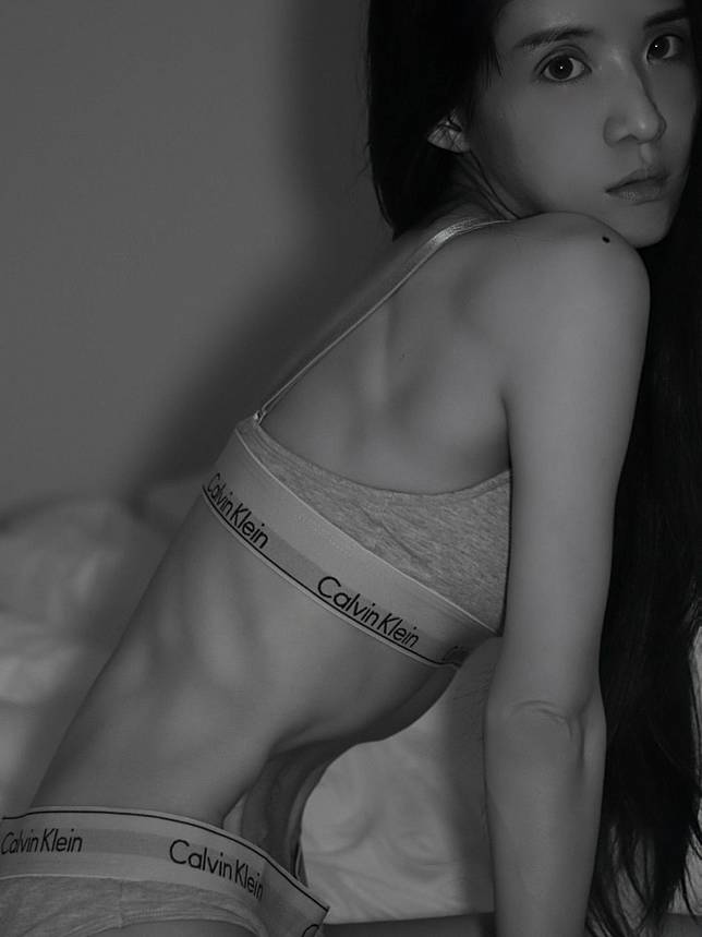花花瘦到讓人心疼。翻攝flora_li_flora IG