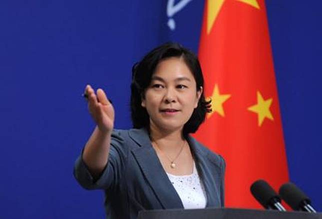 華春瑩表示，中央政府堅決反對一切暴力和非法行為。 資料圖片