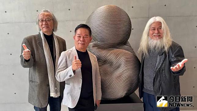 鉅虹綠美館首展「宇宙生命」   康木祥以台北101重生鋼纜創作