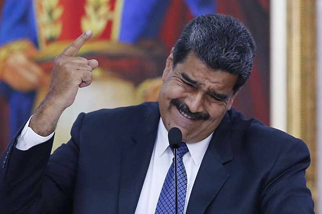 委內瑞拉總統馬杜洛。（AP）