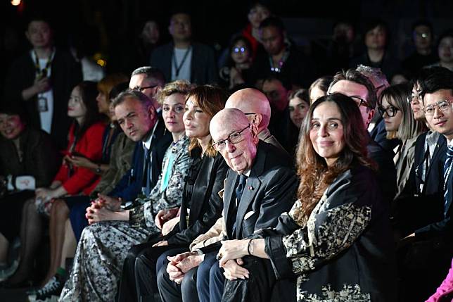 Guests from Milan of Italy are seen during the opening ceremony of the Shenzhen-Milan Lifestyle Week in Shenzhen, south China's Guangdong Province, March 19, 2024. (Xinhua/Liang Xu)