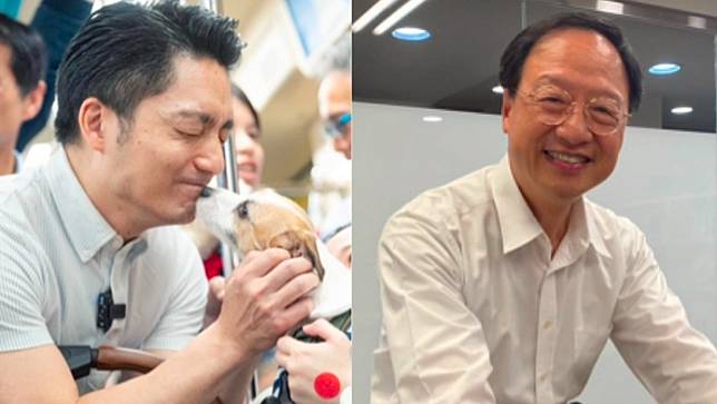 江宜樺被拱接棒蔣萬安參選台北市長。翻攝蔣萬安臉書、讀者提供