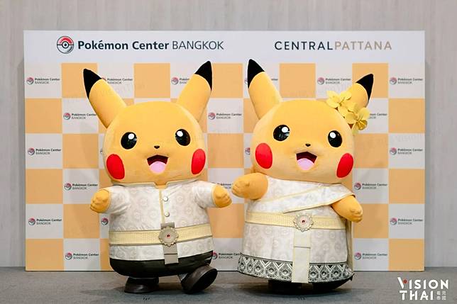 泰式皮卡丘來了！寶可夢中心曼谷2026開幕 全球第3家、日本以外最大店（來源：Pokémon Thailand）