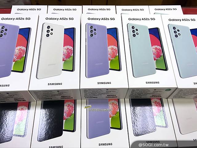 SAMSUNG A52s 5G手機下殺優惠 3月底前只要9390