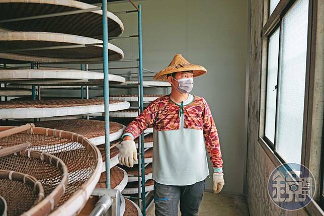 鳳梨哥家中曾經關掉的製茶廠，如今恢復一部分。