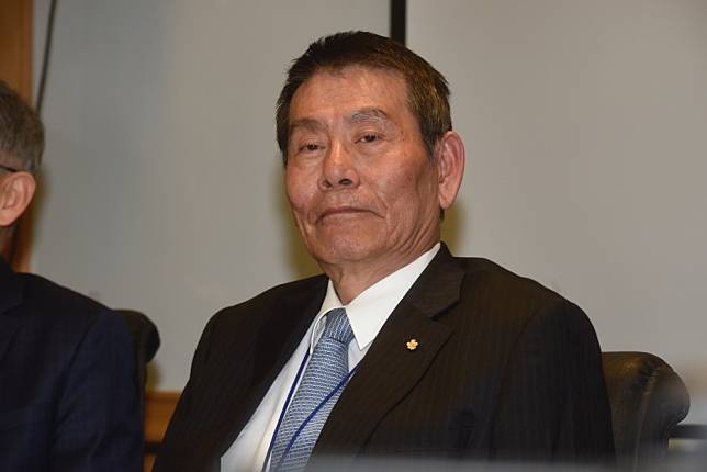 現年73歲的華航董事長謝世謙今天（16日）上午驚傳疑似心肌梗塞猝逝。（資料照片／張哲偉攝）