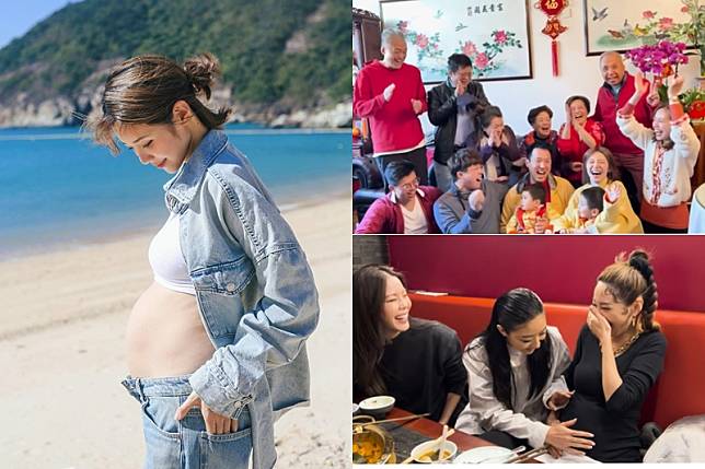 倪晨曦最近宣佈懷孕第三胎，今日她於IG分享短片，剪輯了她向親朋好友公佈懷孕時大家的驚訝反應