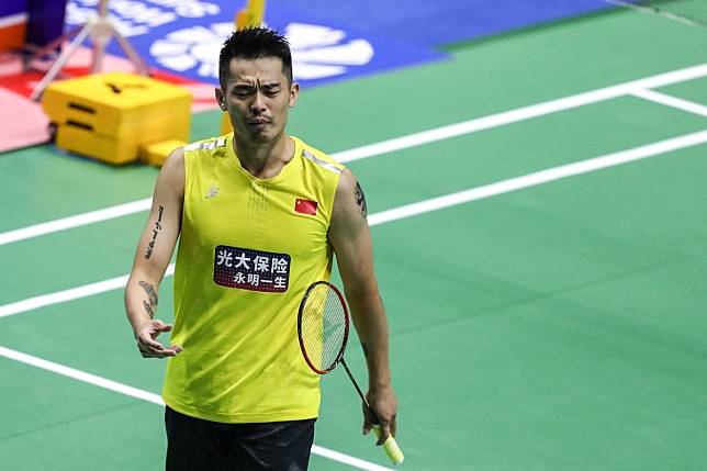 Lin Dan continues to struggle with his form a year out from the Tokyo Olympics. Photo: Xinhua