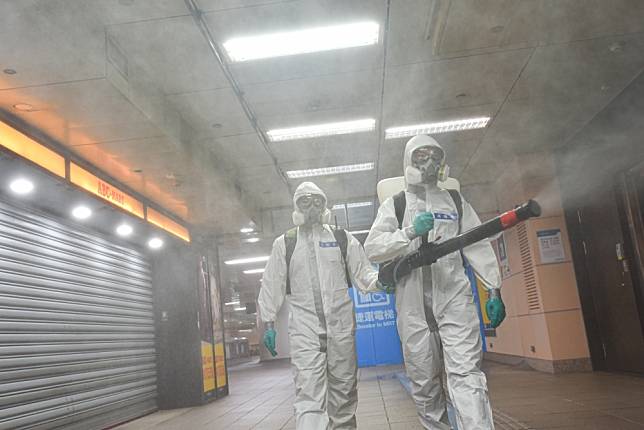 台北車站K區地下街爆5人群聚感染，目前K區全面封閉清消靜置3天，預計7月18日開業。（資料照片／蔣銀珊攝）