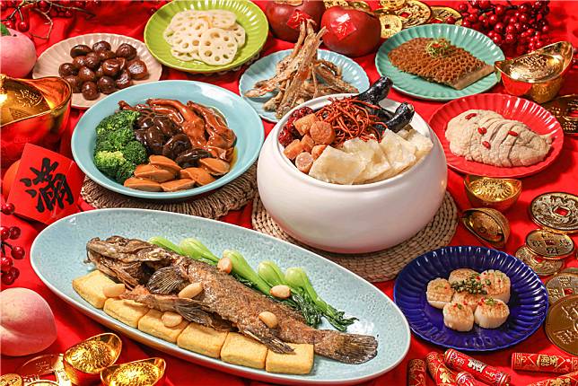 距離2023農曆新年還有2個月，台北晶華酒店的外帶年菜預購已經開跑！（圖片來源：台北晶華酒店提供）