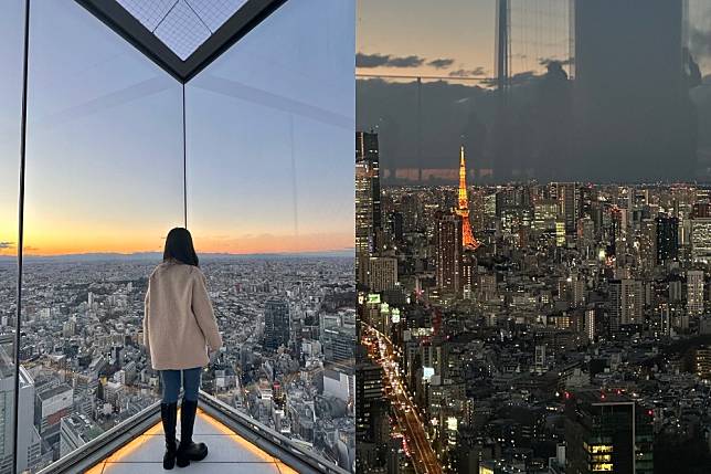 澀谷新地標「SHIBUYA SKY 觀景台」坐擁東京最強日夜美景（周羿庭攝）