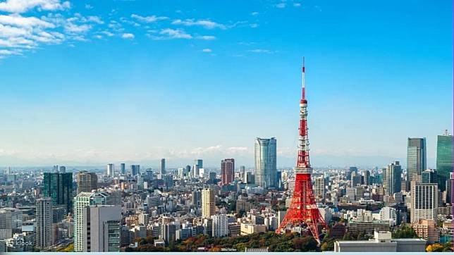 東京鐵塔大瞭望台俯瞰東京。（圖／Klook提供）