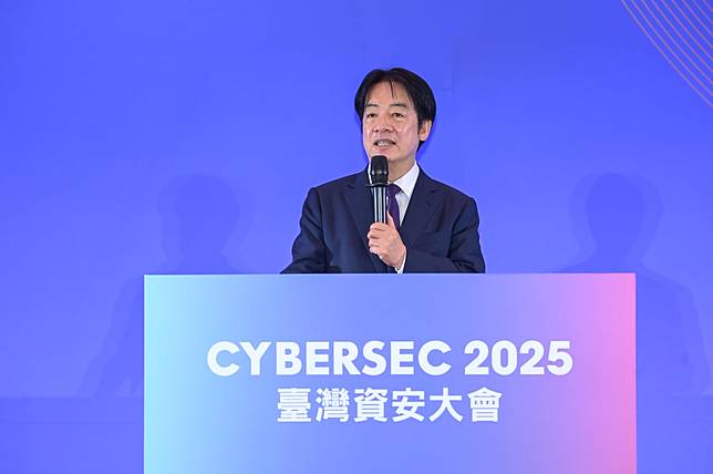 「政府網際服務網每天遭 240 萬次攻擊。」總統賴清德：國家資通安全 3 大戰略提升數位韌性