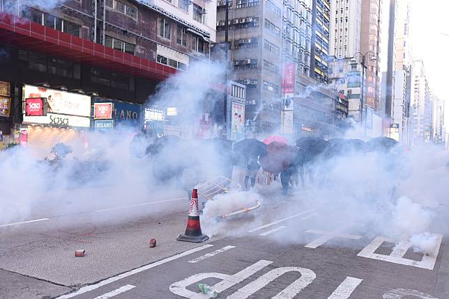 下調評級主要反映香港沒有實切可行的計劃解決過去九個月的政治、經濟及港人所關注的社會問題。資料圖片