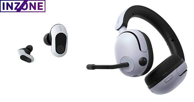 SONY推Inzone Buds、H5電競耳機，提供黑、白雙色搭配