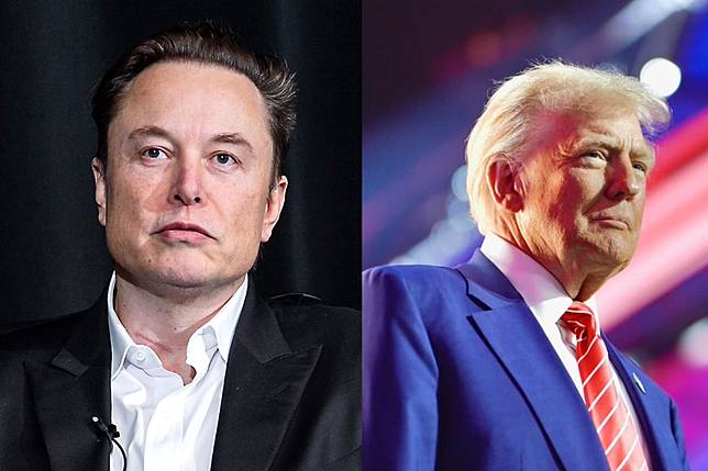 美國總統川普（Donald Trump）上任後，親密盟友馬斯克（Elon Musk）經營的電動車大廠特斯拉（Tesla）股價暴跌15.43%。（圖片來源／維基百科）