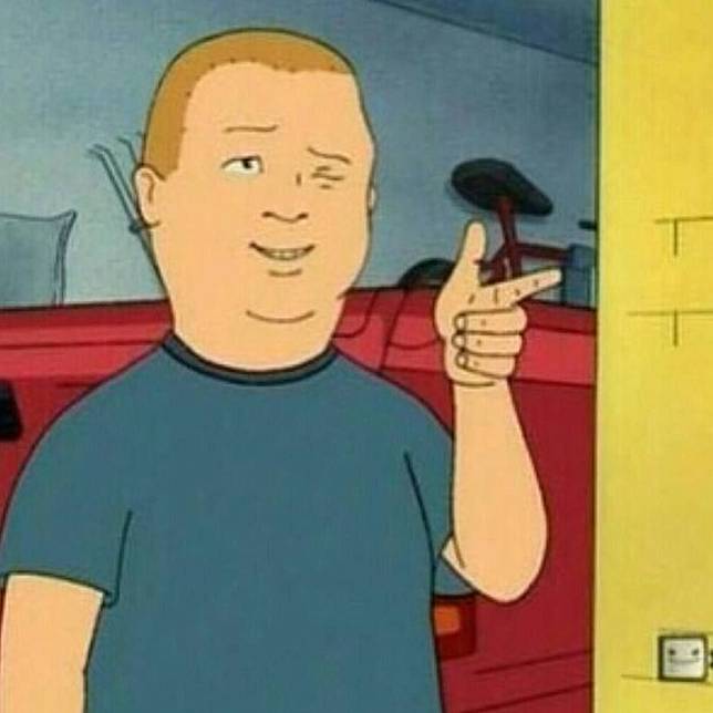 Signal Sticker Bobby Hill4