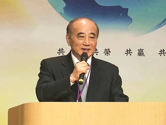前立法院長王金平8日發表兩岸新論述，主張「兩岸治權互不隸屬，主權同而不分」。（圖：「中華中道領導文化總會」官網）