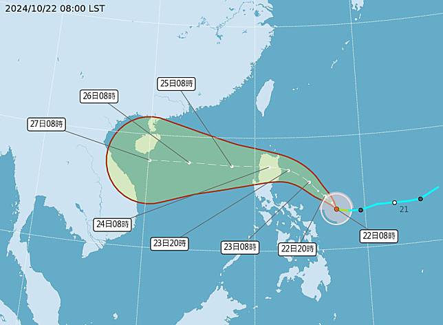 （圖／中央氣象署提供）