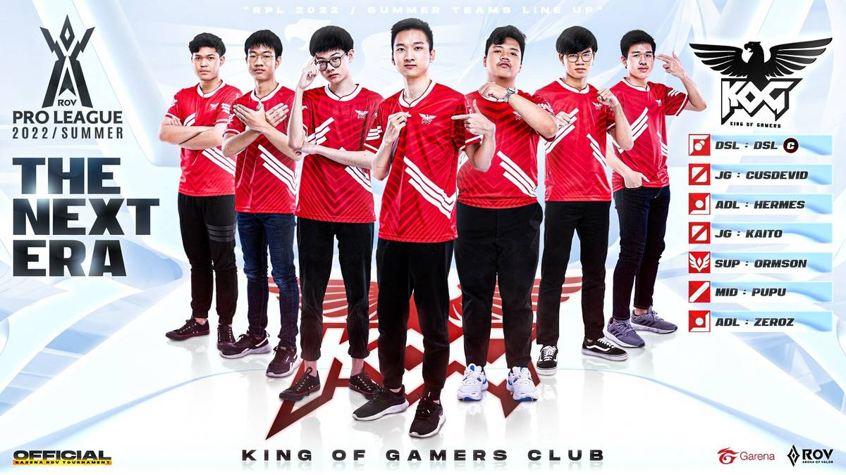 Kaito ยังนำทัพ - KOG เปิดไลน์อัพลงสนาม RoV โปร ลีก ฤดูกาลใหม่ | Khaosod ...