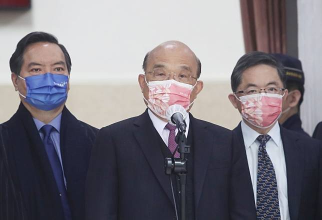 行政院長蘇貞昌被國民黨立委質疑耍官威，他在立法院受訪時解釋，好言詢問宜蘭情況，卻被說是耍官威，「這就是比病毒還毒的口舌是非」，但他已見怪不怪。(本報資料照)