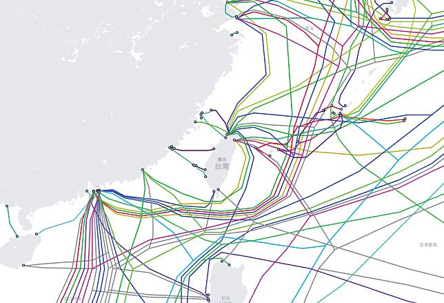 Photo: Submarine Cable Map