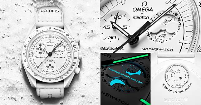 可愛爆擊！Swatch × Omega再推出9,900元的「史奴比版本」月相錶，台灣開賣地點「在這裡」
