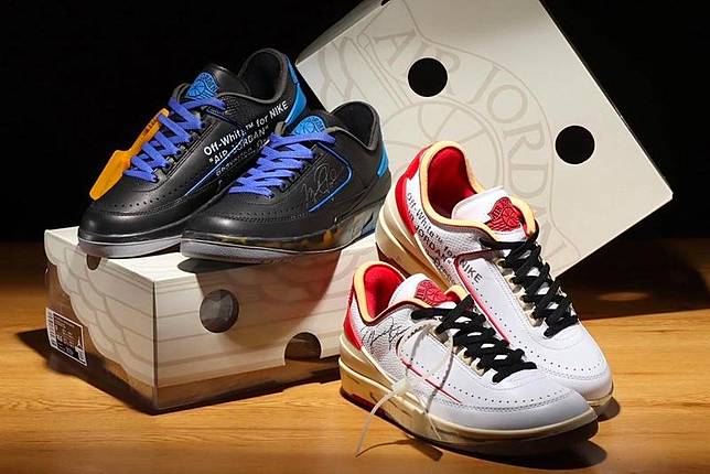 Off-White x Air Jordan 2圖片來源：<a href=