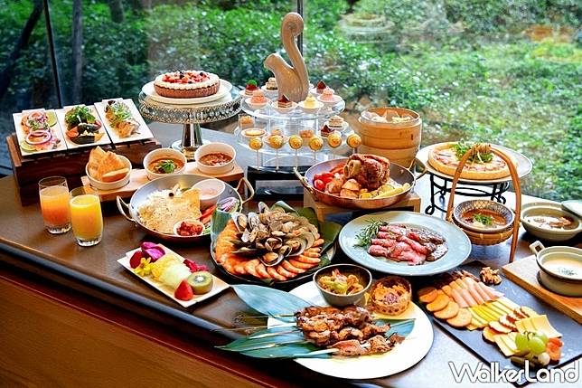 吃到飽千元有找！台北萬豪下午茶六大餐檯50道料理，899元吃到飽。