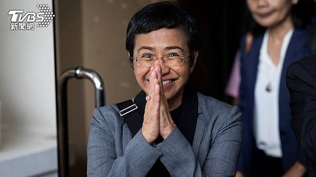 雷莎（Maria Ressa）。（圖／達志影像路透社）