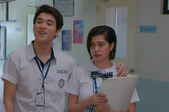 Markus Paterson (left) and Sue Ramirez in a scene from Dead Kids, directed by Mikhail Red.
