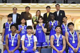 โรงเรียนนานาชาติ เทร็ล ครองแชมป์ บาสเกตบอล กีฬาระหว่างโรงเรียน | Khaosod